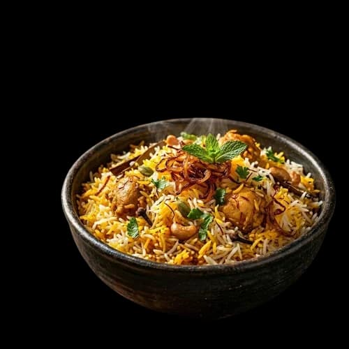 Chicken Biryani & Raita